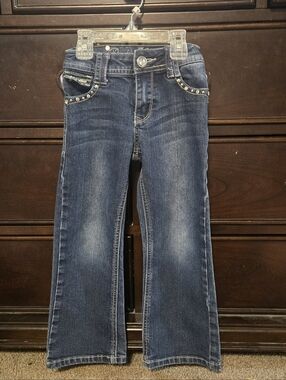 Girls 5 Rodeo Girl Blingy Bootcut Jeans